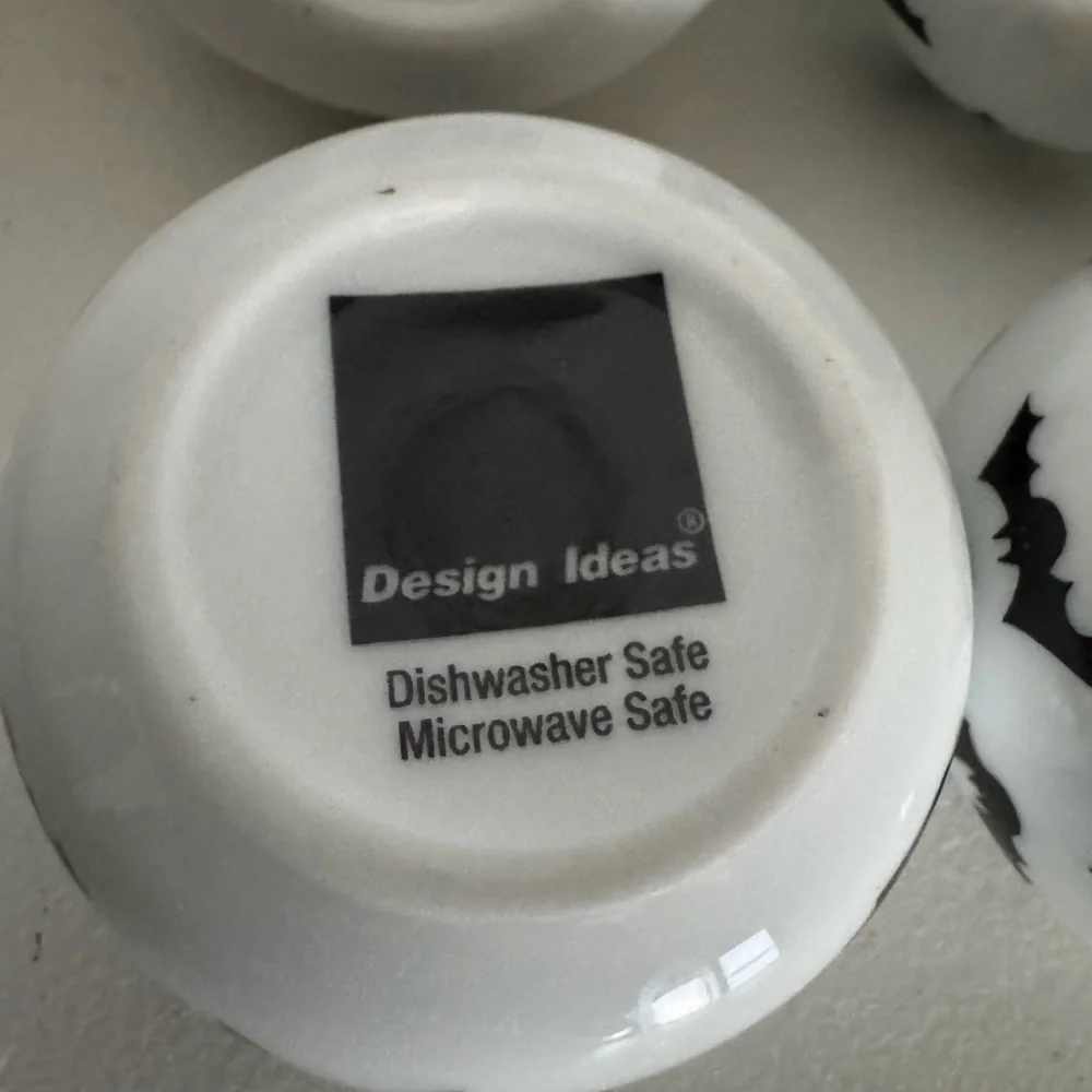 Halloween‎ Set of 4 Bat Tea Light Holders